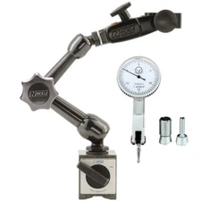 Noga NF61003 70lb 3D Magnetic Base & 0.3" Travel Dial Test Indicator Set