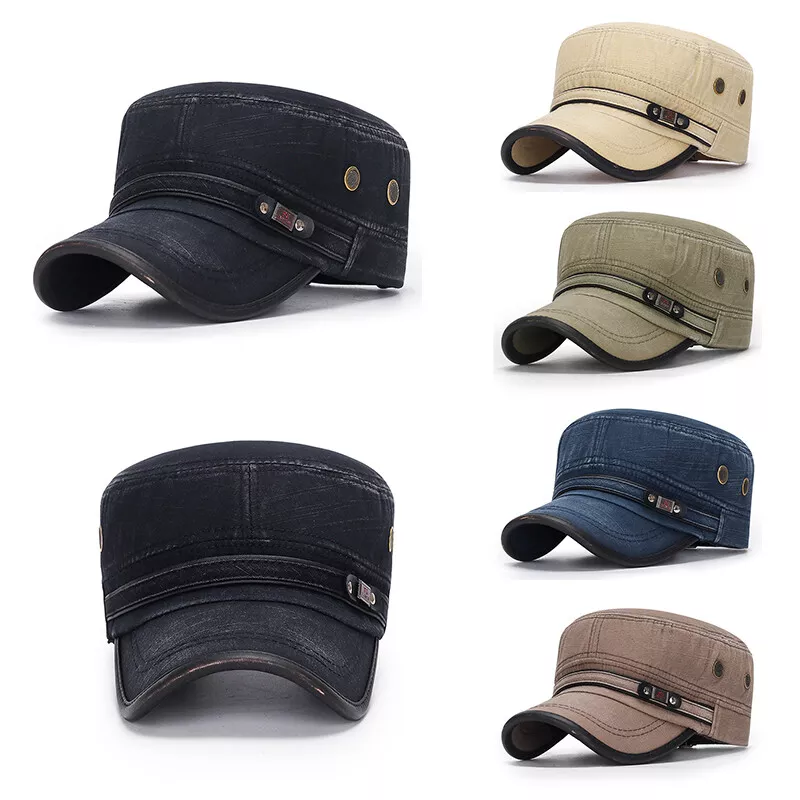 Mens military cheap style caps