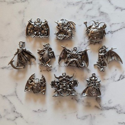 Dragon Quest Metal 3D Keychain Bundle Japan Exclusive Square Enix