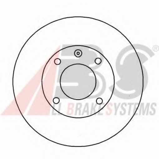 Fits A.B.S. 15706 Brake Disc