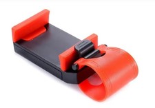 Universal Car Steering Wheel Phone Holder Mount Buckle Socket Holder Bike Clip