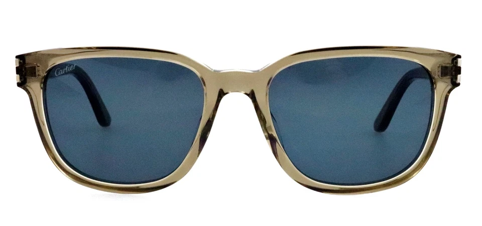 Nuevo CARTIER CT0002SA 004 56mm Taupe Translúcido C Decoración Gafas de Sol Italia (Asiática) Foto 2 de 4