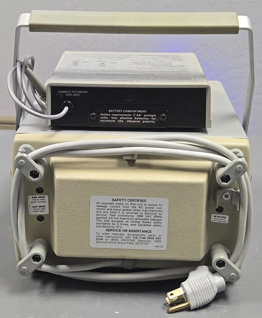 Sencore LC101 Capacitor Inductor Analyzer & SCR250 Test Accessory - Image 4 of 4