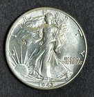 1943 Liberty Walking Silver Half Dollar Chice MS/BU++