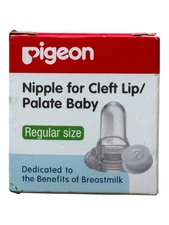 Pigeon Bottle Nipple for Cleft Lip/Palate Baby - Regular - Ex: 5/30