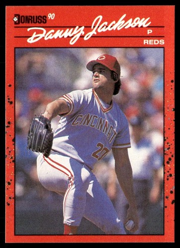 1990 Donruss Danny Jackson #80 card