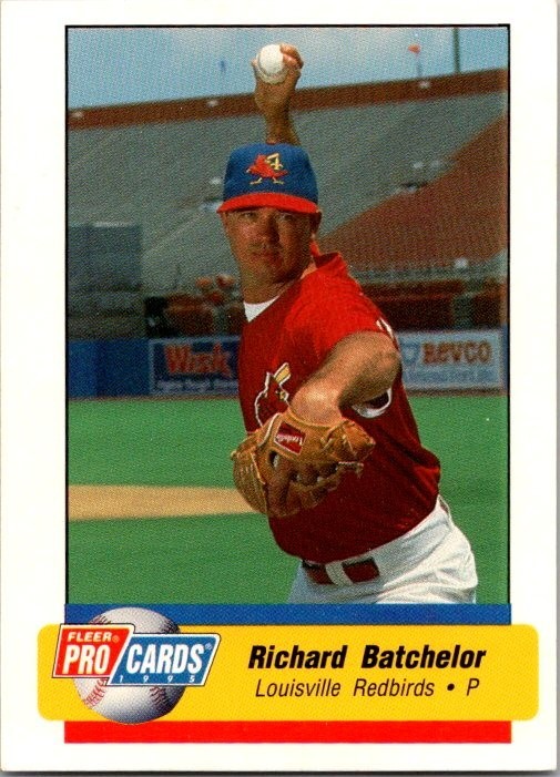 1995 Fleer Minor League Pro Cards Louisville Redbirds - Richard Batchelor