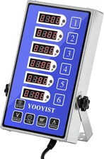 Kitchen Timers for Cooking – 6 Channel Commercial Kitchen Timer Restaurant Kitch