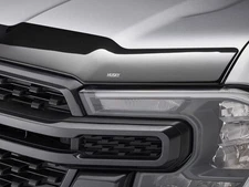 For Ford Ranger 2024-2026 Husky 2842266 Aeroskin Dark Smoke Hood Shield