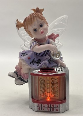 My Little Kitchen Fairies ''Juke Box Fairie'' 2009 # 4015670 LIGHTS UP