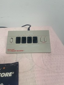 Four Score WORKING Nintendo Controller NES 4 Player Fun TESTED! NES-034A