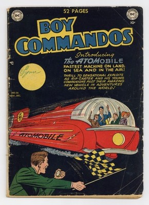 Boy Commandos #36 GD/VG 3.0 1949