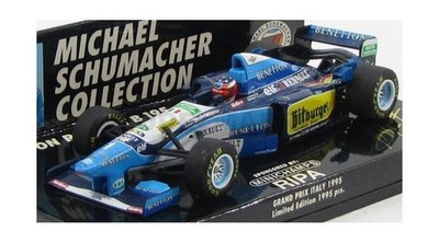 MINICHAMPS 510954315 Benetton F1 B195 Renault N 1 ITALY GP 1995 M.Schumacher 1