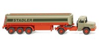 "Wiking 078006 - 1/87 Tanksattelzug (Magirus Deutz) \"Stadler\" - Neu"