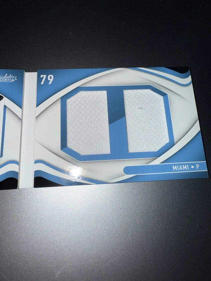 Edward Cabrera Rookie Auto 2022 Panini Material Booklet Signatures Baseball /60! - Image 2 of 4