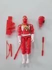 Gi Joe Black Major Storm Shadow Red Power Ranger Figure Cobra Ninja 3.75