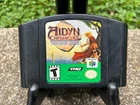 Aidyn Chronicles The First Mage Cartridge Only N64 Black Cartridge Tested