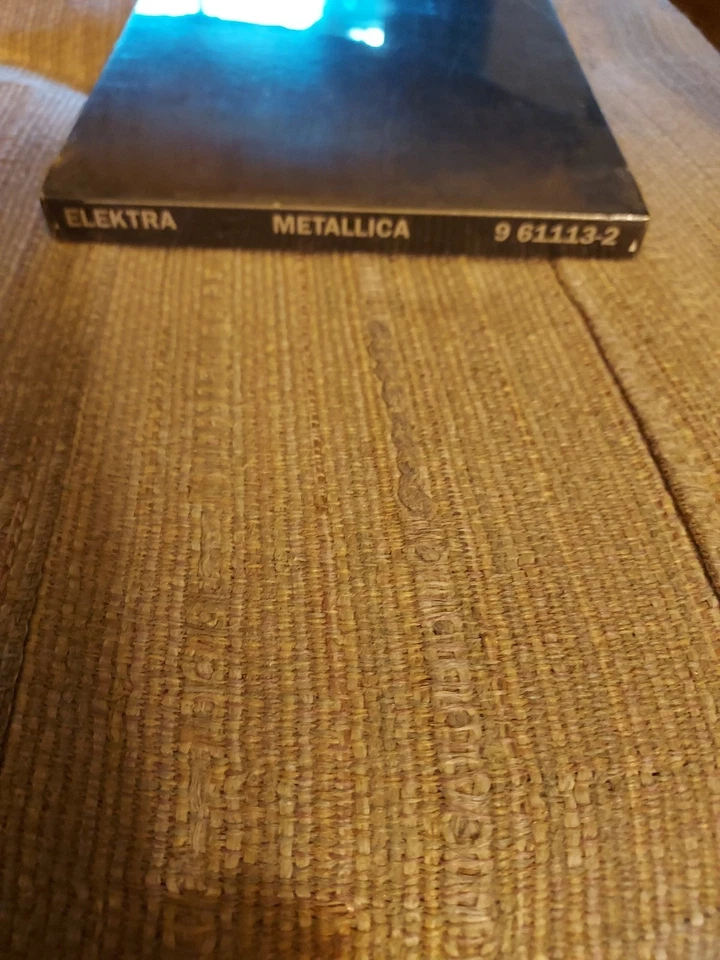 Metallica 1991 Sealed Long Box The Black Album 2 CD Set with Book OOP RARE MINT Foto 4 de 4