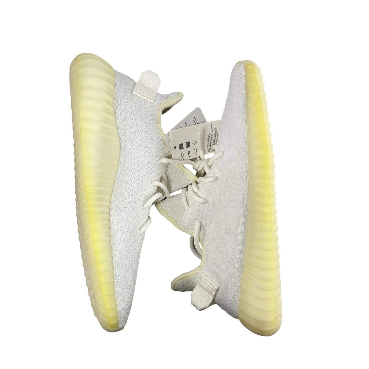 CP9366 Adidas Yeezy 350 V2 Cream White 9 M (Soles Yellowing