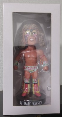 WWE Ultimate Warrior 7'' Retro Bobblehead  Unopened See Pics