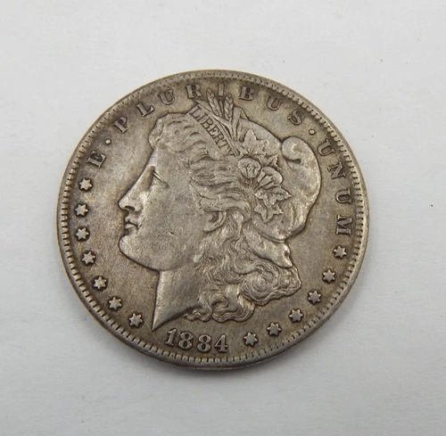 1884-CC Morgan Dollar, Circulated Extremely Fine