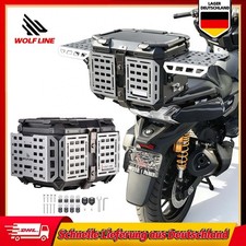 Universell 45L Top Case Erweiterbar Hecktaschen Mehrzweck Kofferraum WOLFLINE