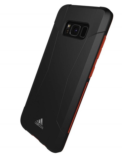 Adidas Solo Black Cover Hard-Case Pokrowiec Futerał ochronny Box do Samsung Galaxy S8 - Zdjęcie 7 z 7