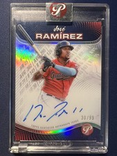2024 Topps Pristine Jose Ramirez #PPAJRA Pristine Production Auto #30/99 Sealed
