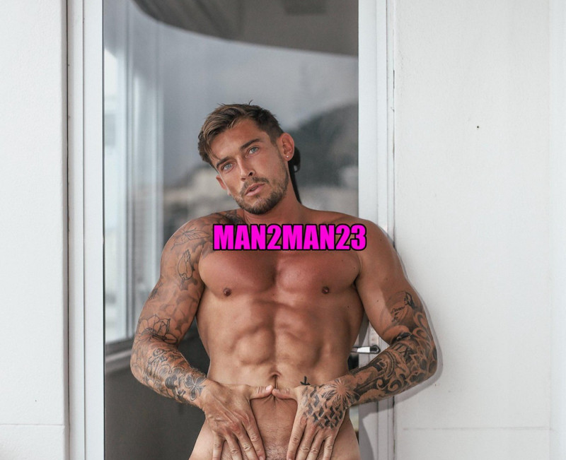 GAEL HUNG MUSCLE STUD SEXY & SHIRTLESS 8x10 COLOR PHOTO #7B