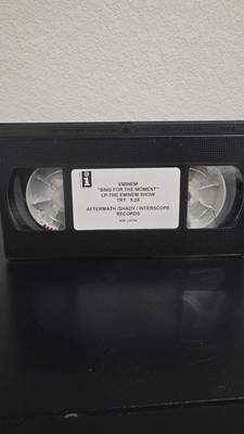 Eminem  Sing For The Moment  (Shady/Interscope VHS TAPERARE PRODUCTION TAPE*