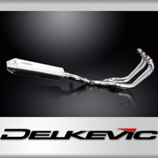 Yamaha XJ600 Diversion 92-04 Full Exhaust 4-1 420mm Tri-Oval Stainless Silencer