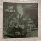 Elvis Presley - Love Me Tender - Canada RCA Victor PS 45 VG+