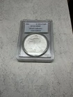 2004 US $1 Silver Eagle PCGS MS69 - PCGS Collectors Club Edition
