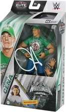 John Cena WWE Autographed Mattel WrestleMania 40 Elite Collection Action Figure