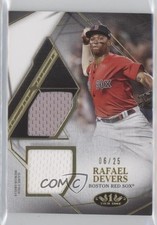2022 Tier One Topps Certified Dual Relics 6/25 Rafael Devers #T1R2-RDE 6ks