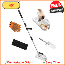 Sand Scoop for Metal Detecting, Metal Detector Sand Shovel Accessories for Beach