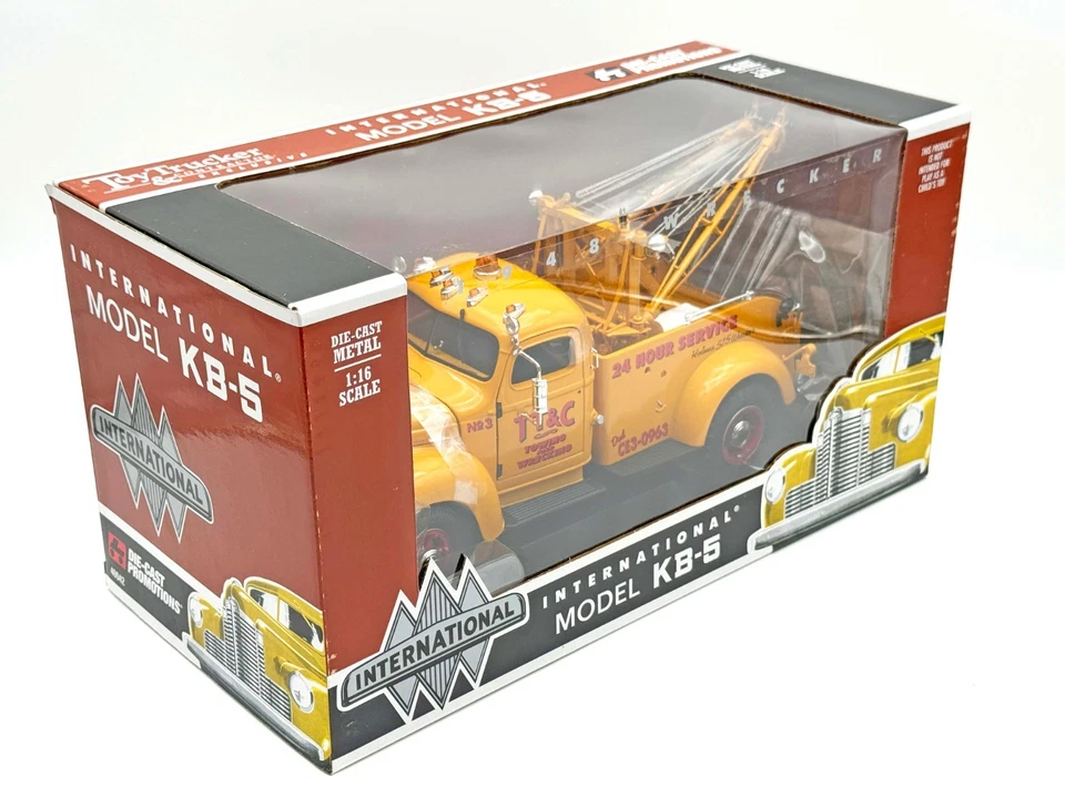 1/16 International KB - 5 Wrecker Tow Truck Construction Show - Image 2 of 3