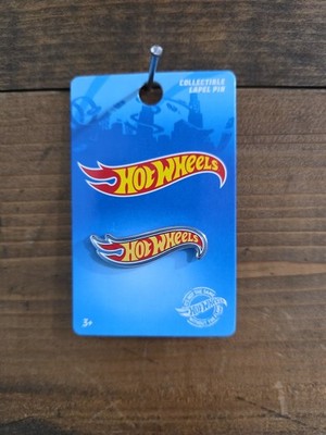 Hot Wheels Logo Classic Car Enamel Pin Ltd Edition NEW Lapel Art