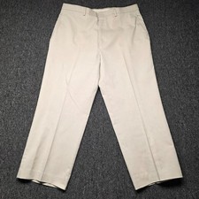 VTG Haggar Trousers Men’s 36x29 Chino Pants Khaki Made in USA Vintage