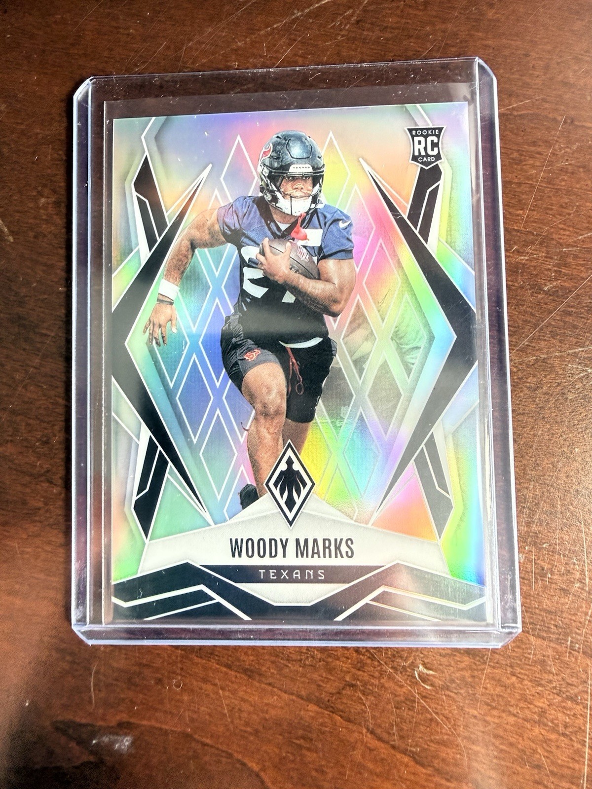 2025 Panini Phoenix Woody Marks RC #236 Silver Prizm Houston Texans