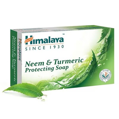 Himalaya Neem & Turmeric Protecting Soap, 75 g Packung