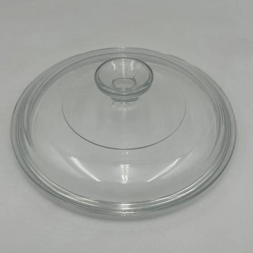 Vintage Pyrex Round Clear Glass Lid G-5-C Corning Ware 7” Replacement Lid