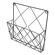 Wall Mounted Magazine File Rack Organizer Hanging Magazine Rack Iron Wall
