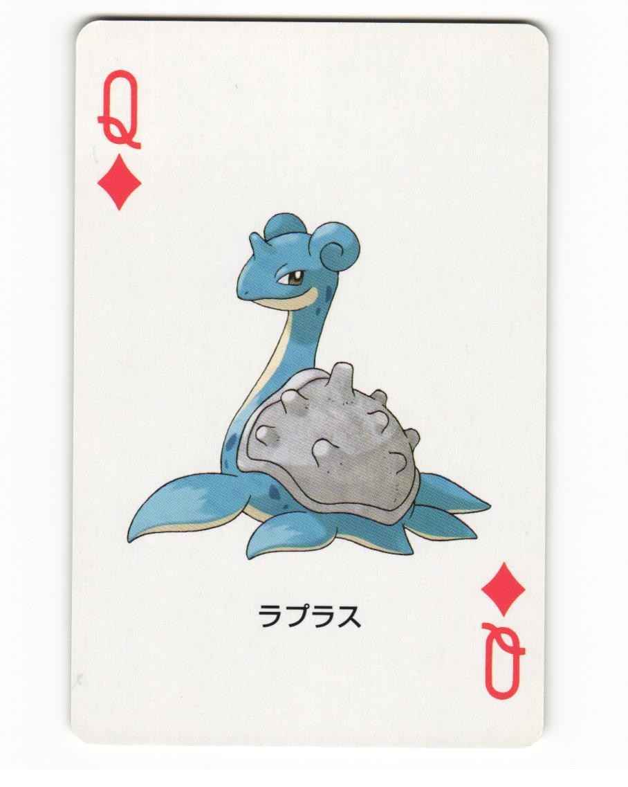 Lapras 2004 Charizard FireRed Deck Pokemon Poker Card Japanese NM