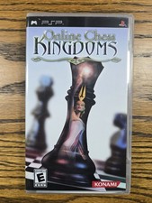 Online Chess Kingdoms (Sony PSP, 2006) MANUAL INCLUDED 