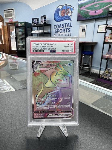 Inteleon VMAX graded PSA 10 for sale on eBay