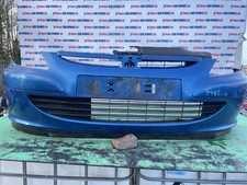 PEUGEOT 307 HATCHBACK 5DR MK1 2003 KMF-PAINT RECIFE BLUE FRONT BUMPER MARKS