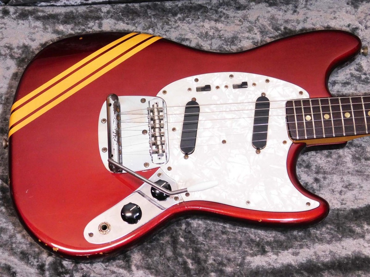 Fender Mustang Competition Red '72 (1972) | eBay