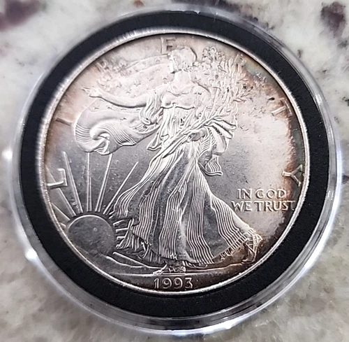 1993 American Silver Eagle Uncirculated 1oz .999 Fine Silver
