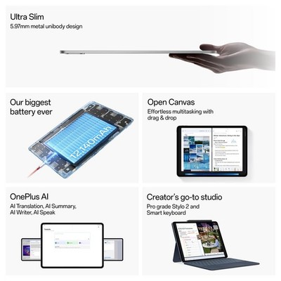 OnePlus Pad 3 (16 GB RAM 512 GB) 13.2